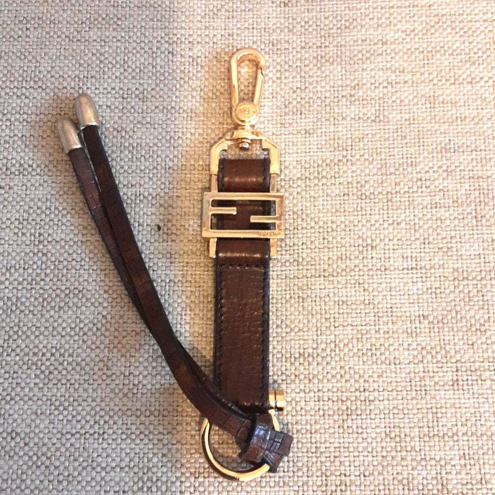 Fendi Keychain carabiner AWESOME 👌 👏 👍 😍  One of kind ‼️‼️‼️Firm price ‼️‼️‼
